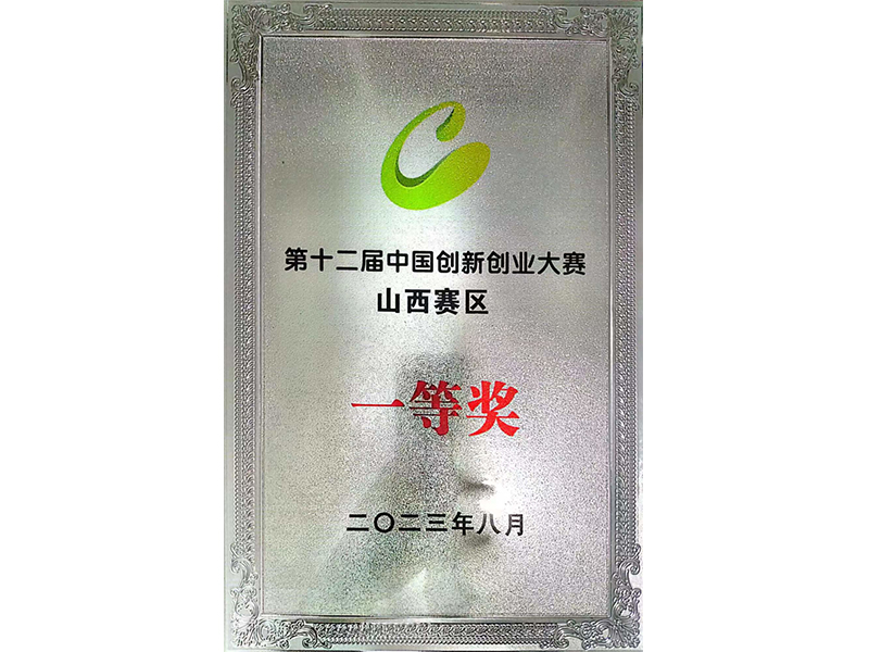 创新创业大赛一等奖